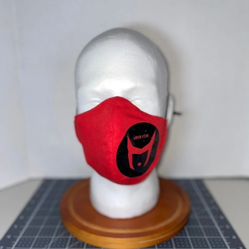 Scarlet witch face mask wandavision
